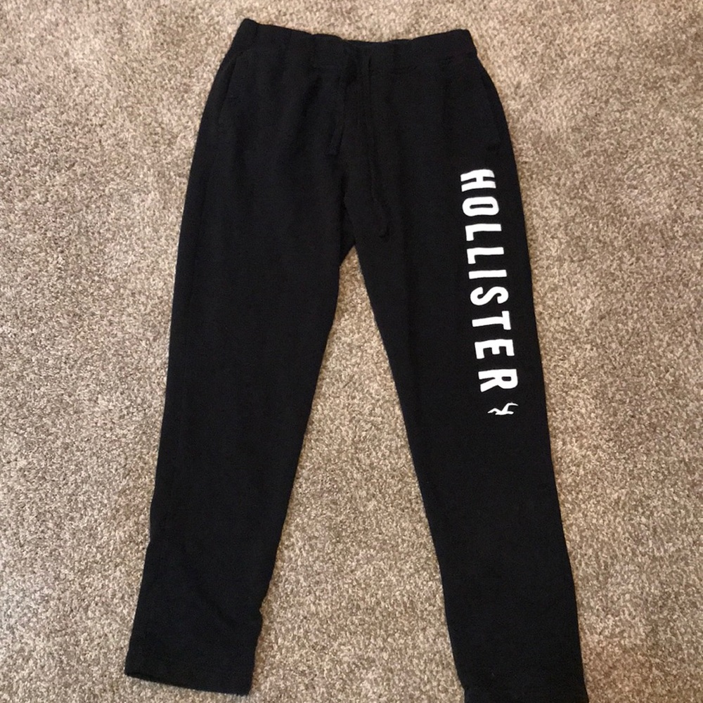 Hollister Black Large Sweatpants
